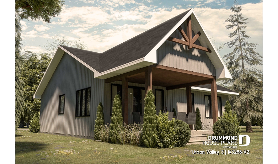 Rear view - BASE MODEL - Urban Valley 3