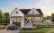 front - BASE MODEL - Compact 2 to 6 bedroom farmhouse plan with great open floor plan, den, optional finished basement ($) - Urban Valley 4