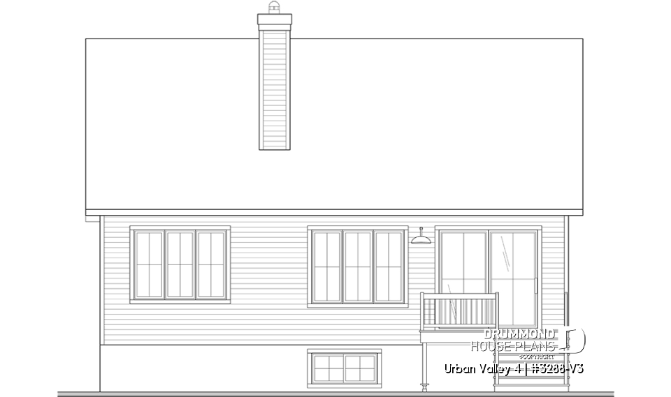 Rear view - BASE MODEL - Urban Valley 4
