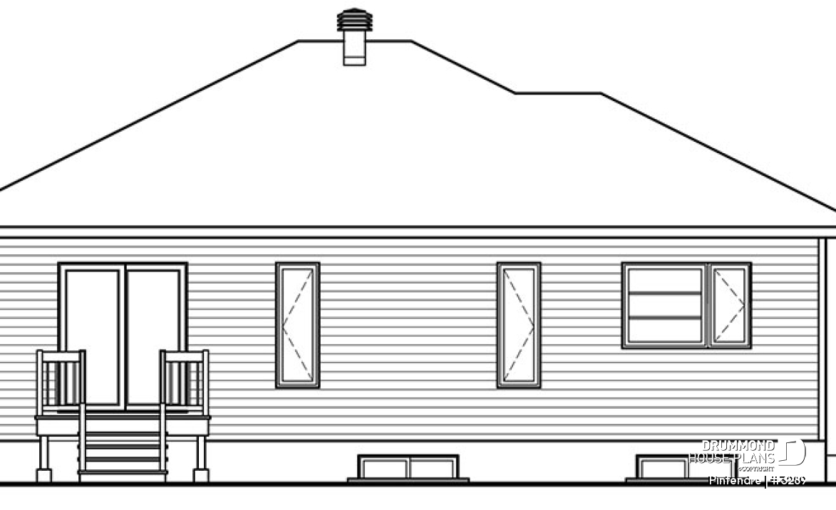 rear elevation - Pintendre