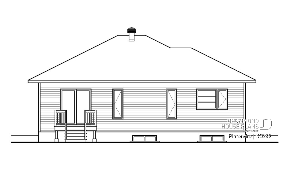 rear elevation - Pintendre