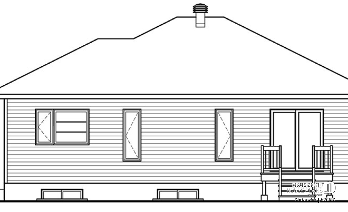 rear elevation - Pintendre