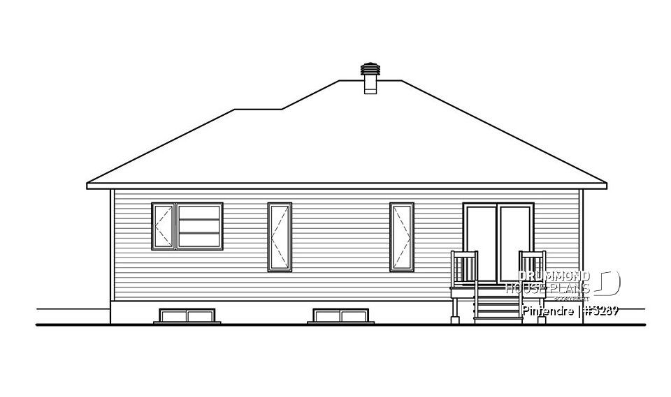 rear elevation - Pintendre