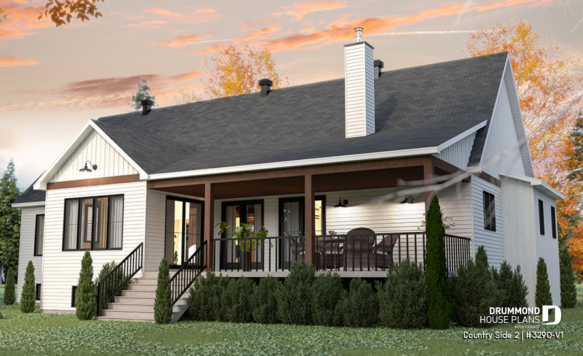 Rear view - BASE MODEL - Country Side 2