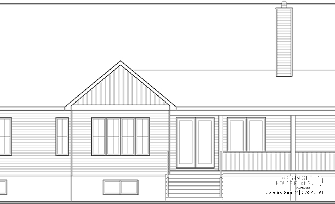 Rear view - BASE MODEL - Country Side 2