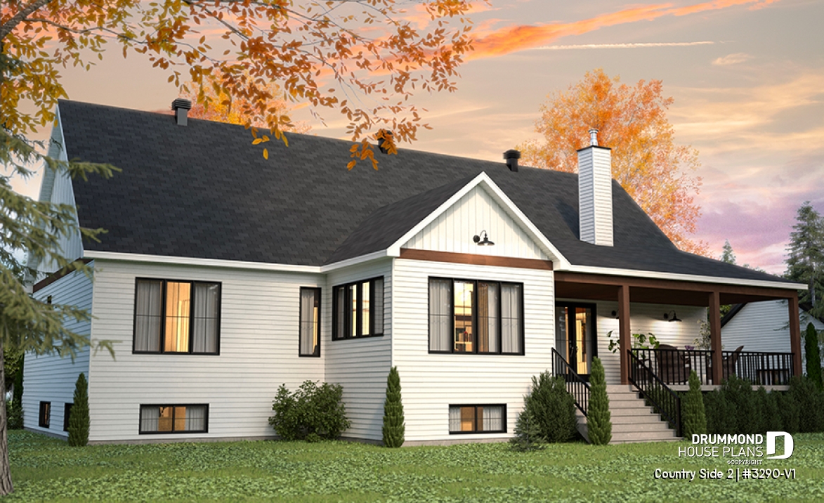 Rear view - BASE MODEL - Country Side 2