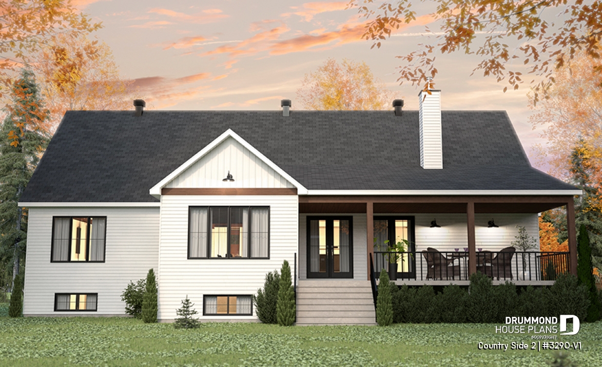 Rear view - BASE MODEL - Country Side 2