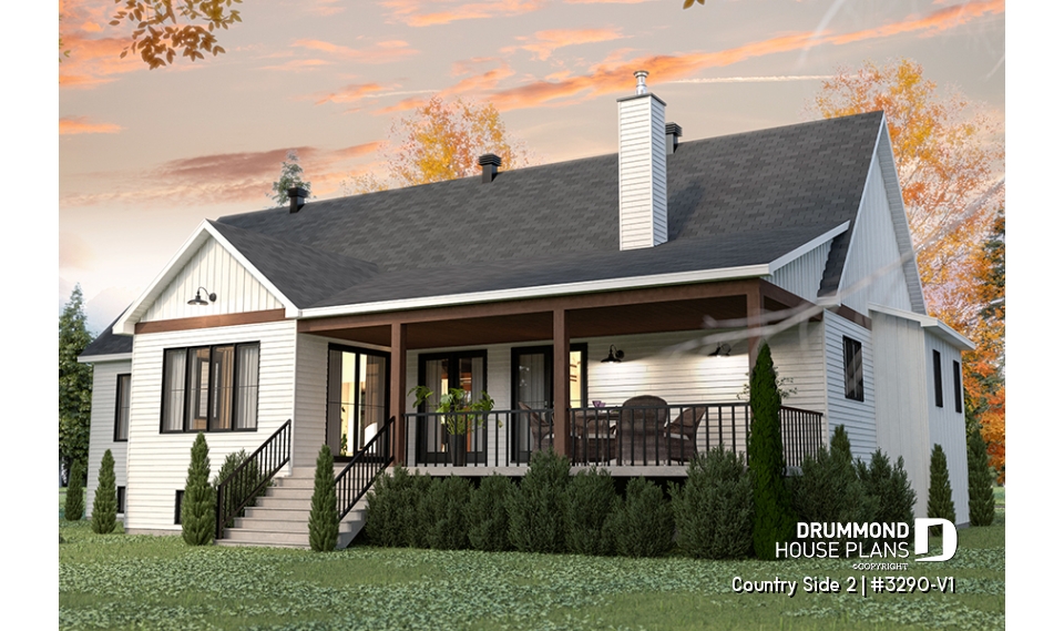 Rear view - BASE MODEL - Country Side 2