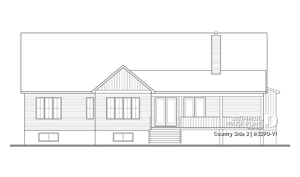 Rear view - BASE MODEL - Country Side 2