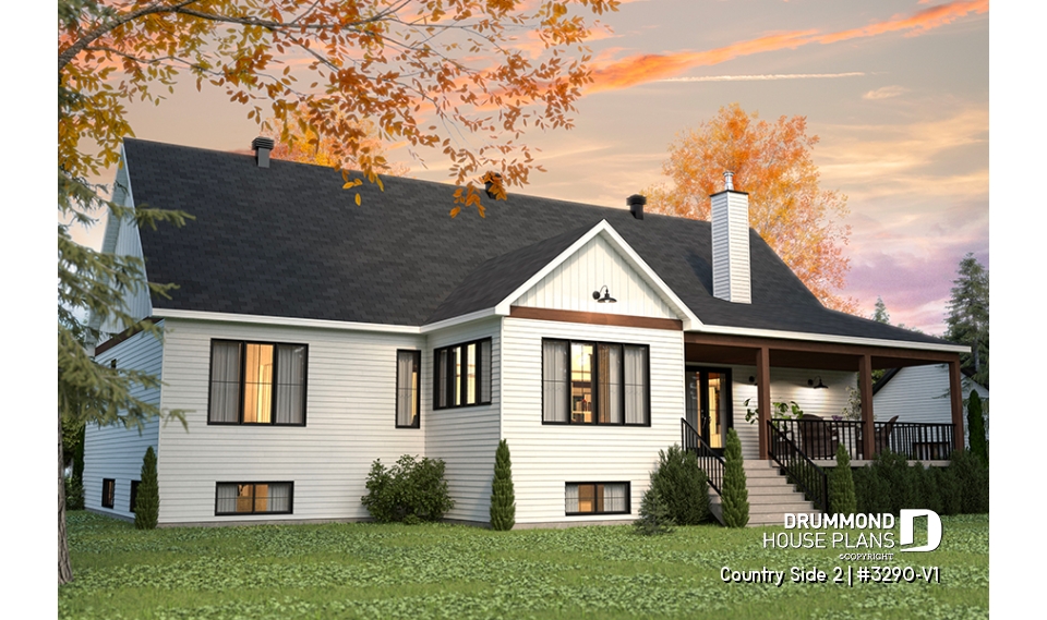 Rear view - BASE MODEL - Country Side 2