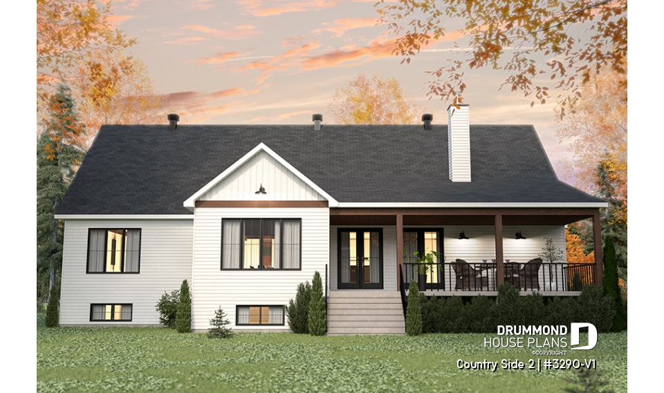 Rear view - BASE MODEL - Country Side 2