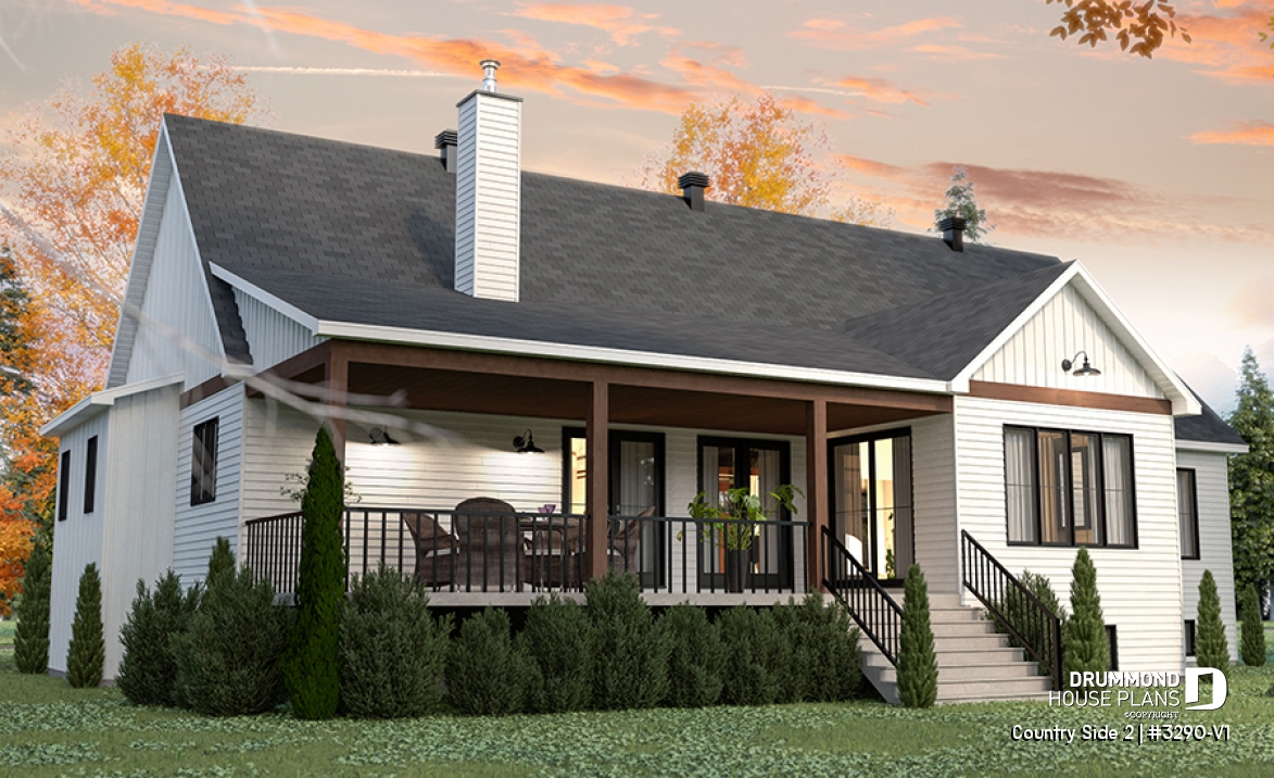 Rear view - BASE MODEL - Country Side 2