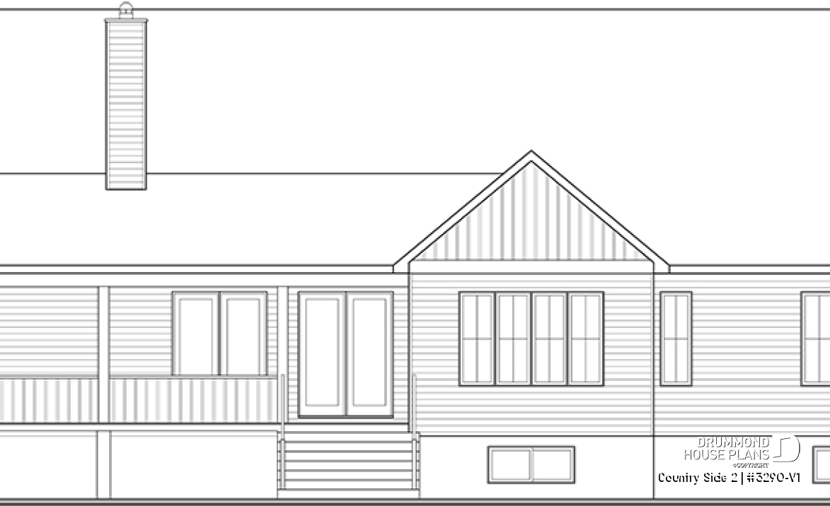 Rear view - BASE MODEL - Country Side 2