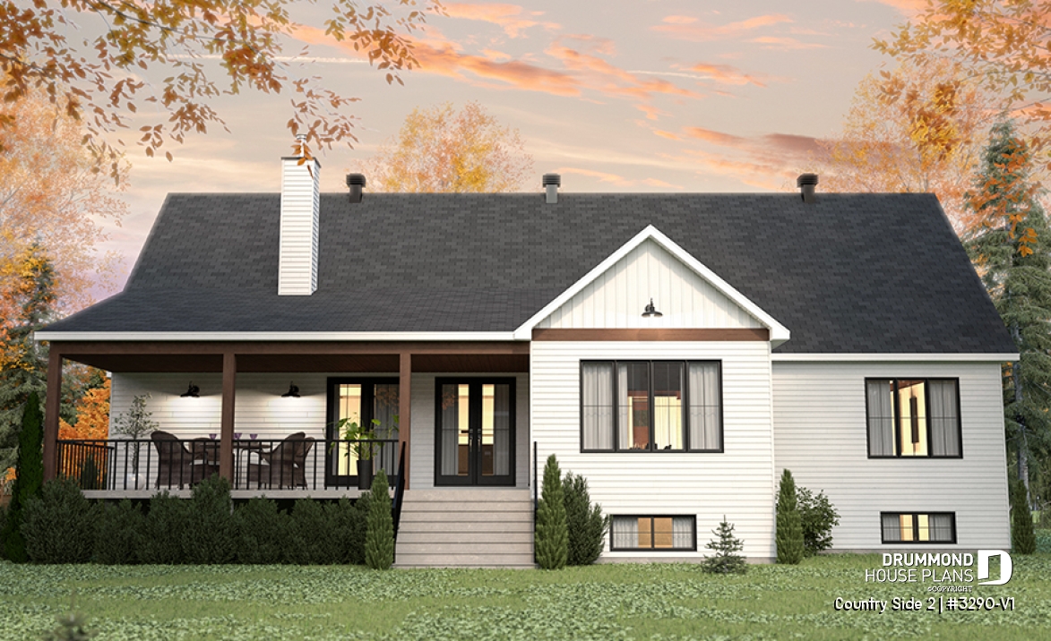 Rear view - BASE MODEL - Country Side 2