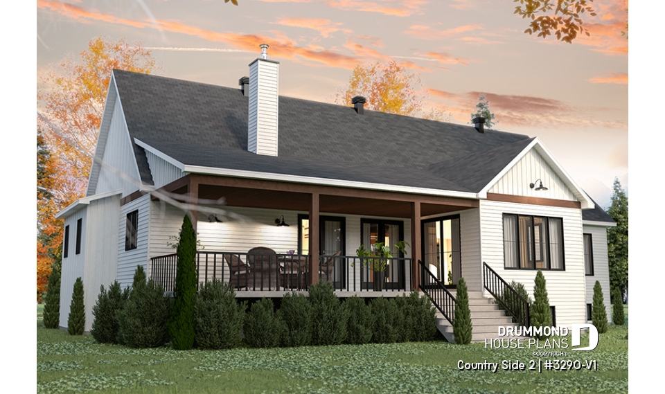 Rear view - BASE MODEL - Country Side 2