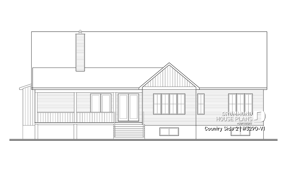 Rear view - BASE MODEL - Country Side 2