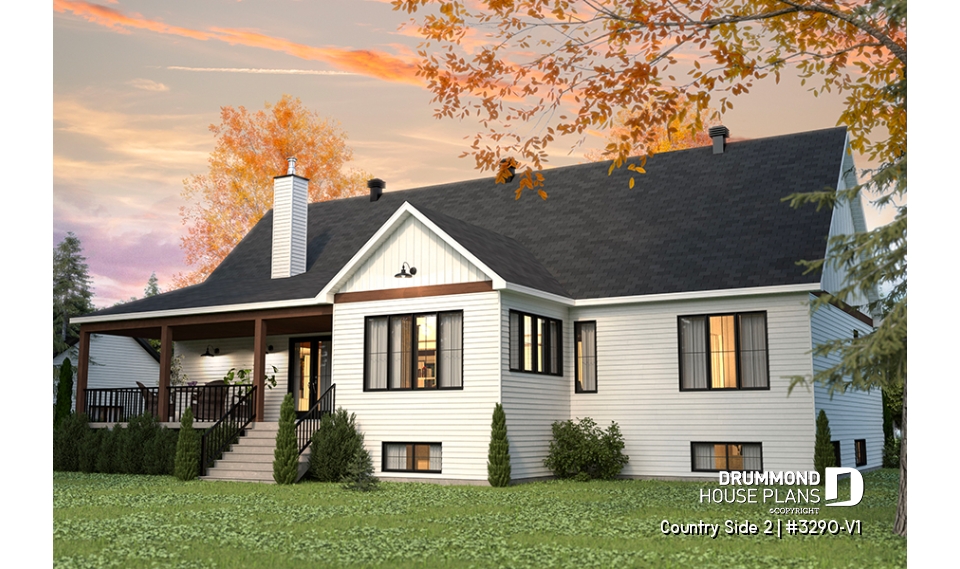 Rear view - BASE MODEL - Country Side 2