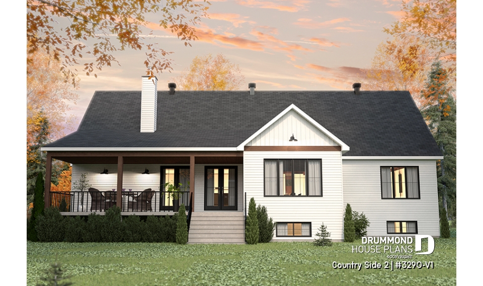 Rear view - BASE MODEL - Country Side 2