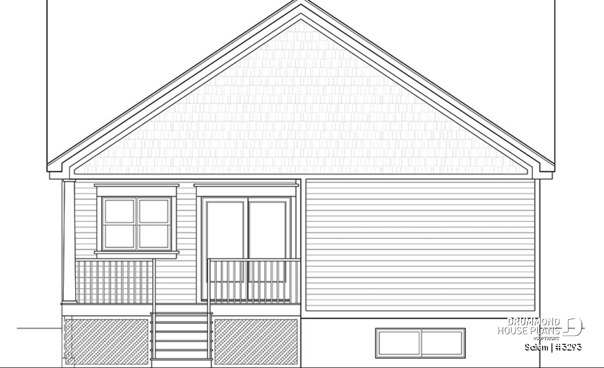 rear elevation - Salem