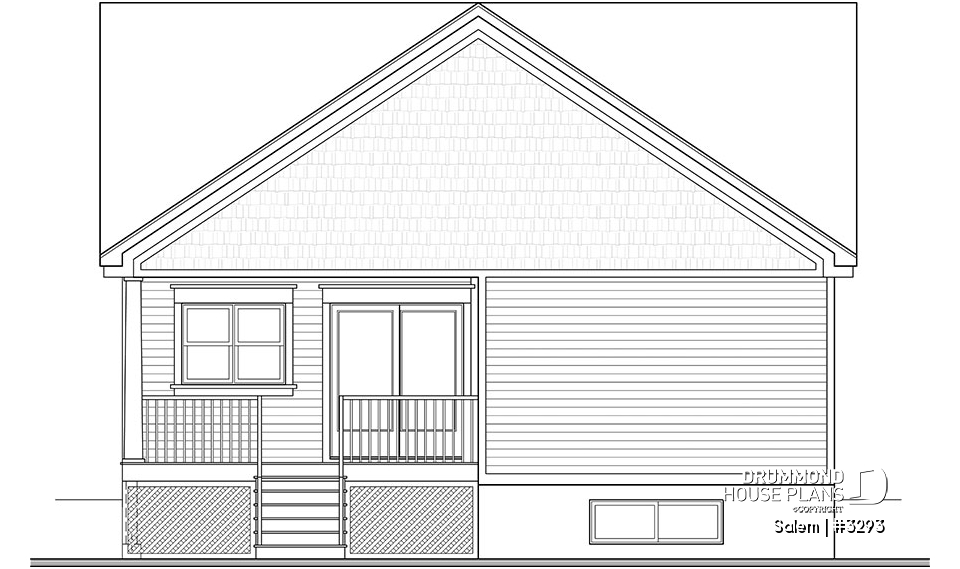 rear elevation - Salem