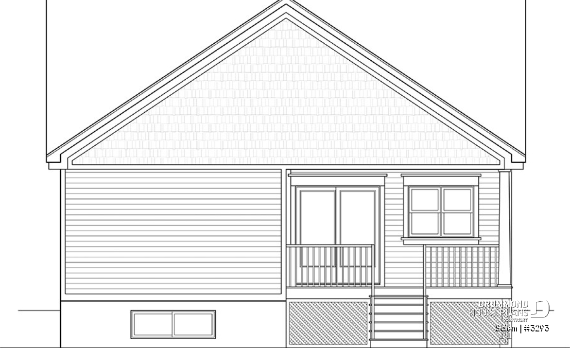 rear elevation - Salem