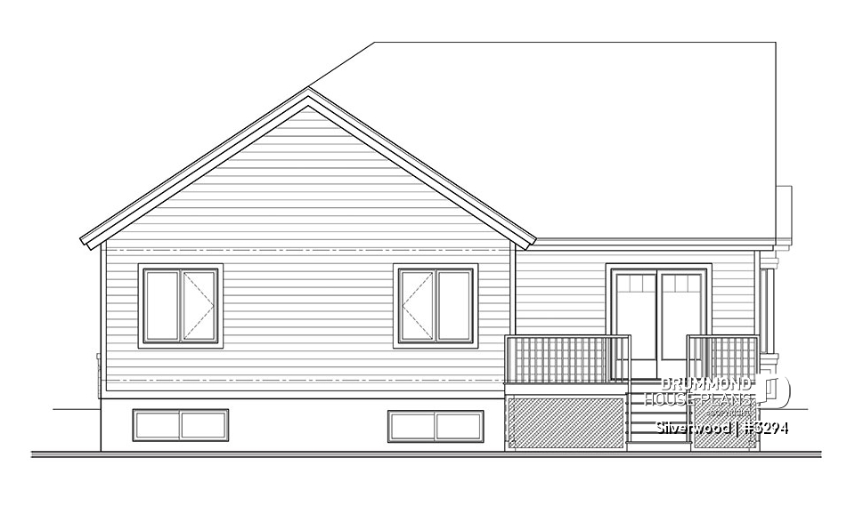 rear elevation - Silverwood