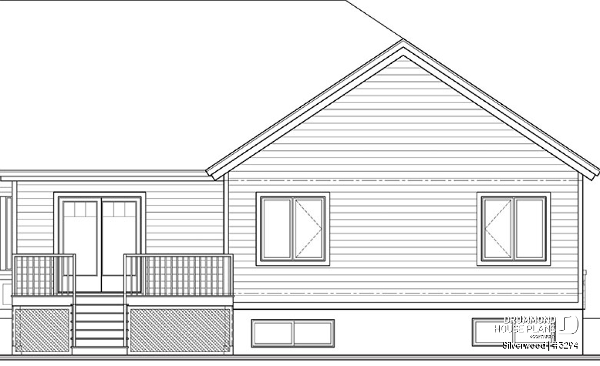 rear elevation - Silverwood
