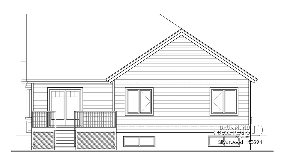 rear elevation - Silverwood