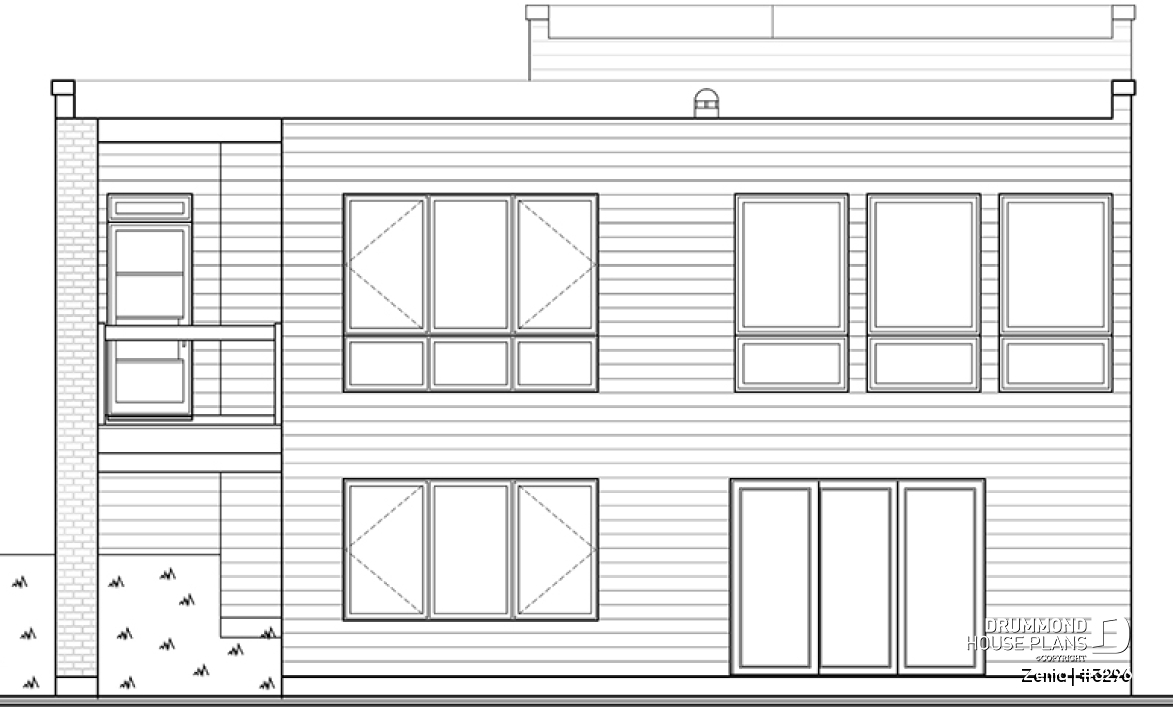 rear elevation - Zenia
