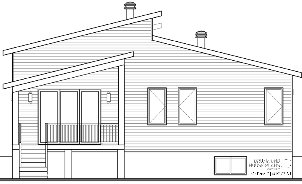 rear elevation - Oxford 2