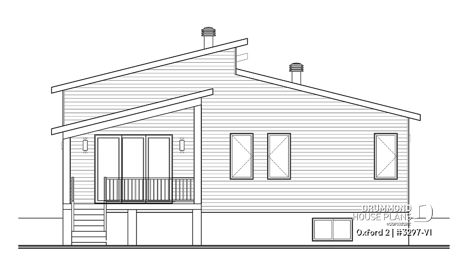 rear elevation - Oxford 2