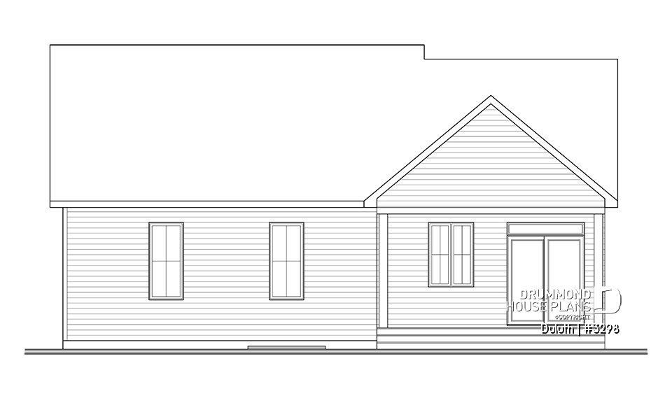 rear elevation - Duluth