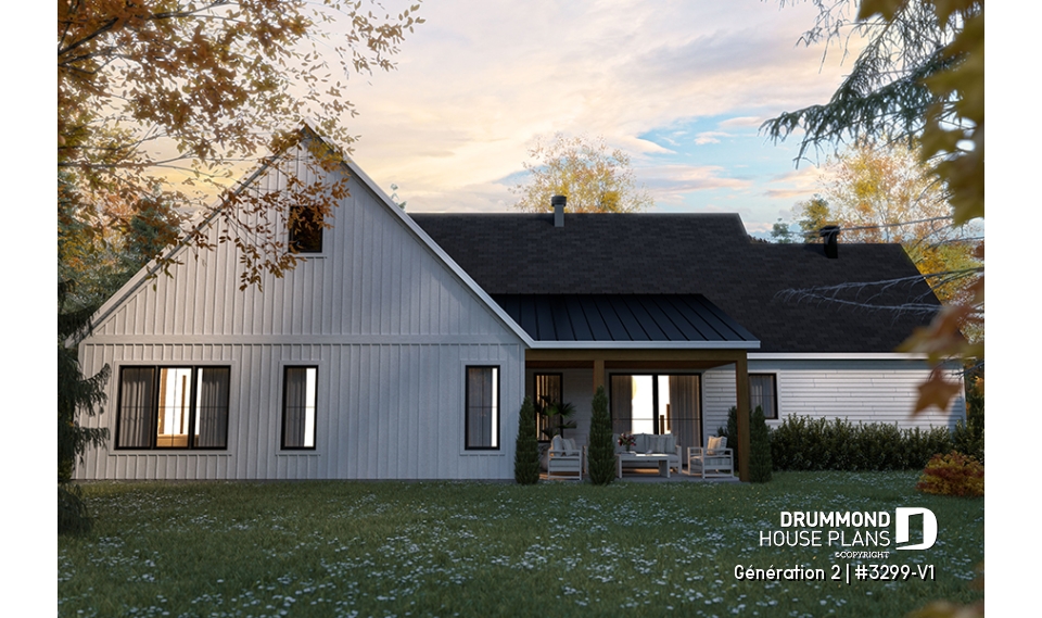 Rear view - BASE MODEL - Génération 2