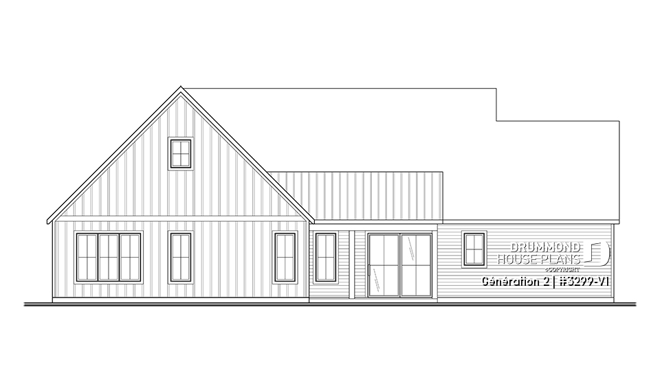Rear view - BASE MODEL - Génération 2