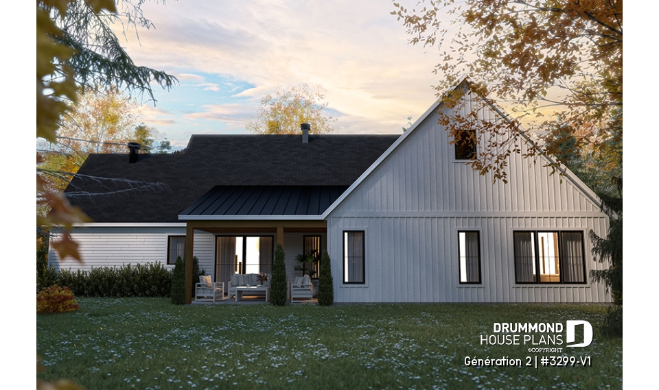 Rear view - BASE MODEL - Génération 2