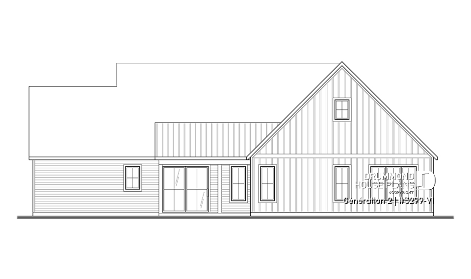 Rear view - BASE MODEL - Génération 2
