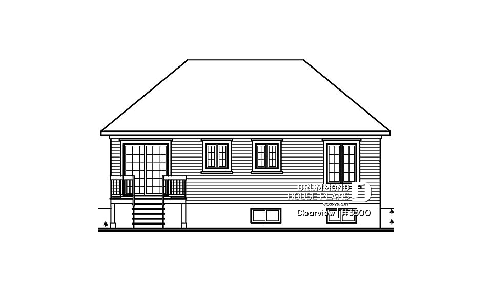rear elevation - Clearview