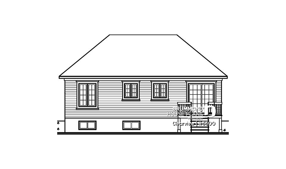 rear elevation - Clearview