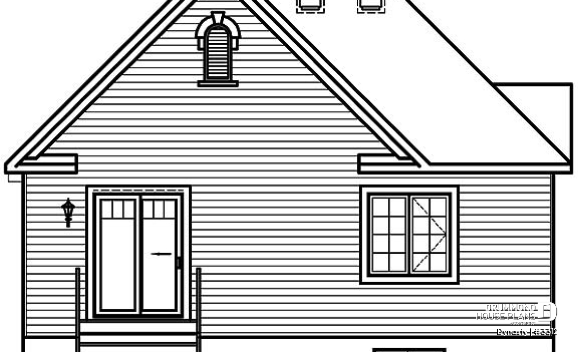 rear elevation - Dynasty