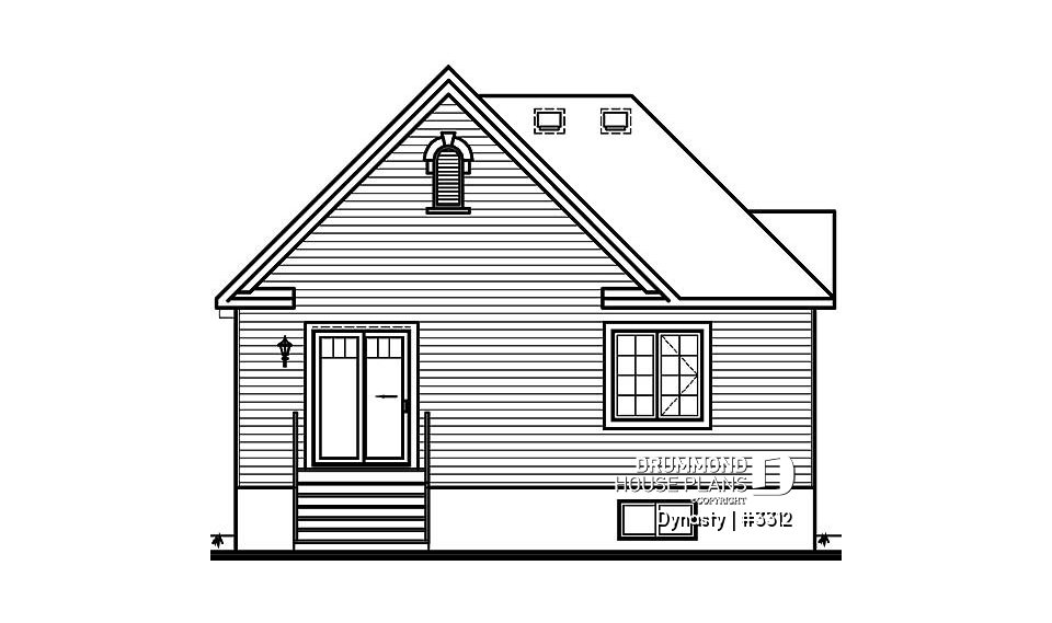 rear elevation - Dynasty