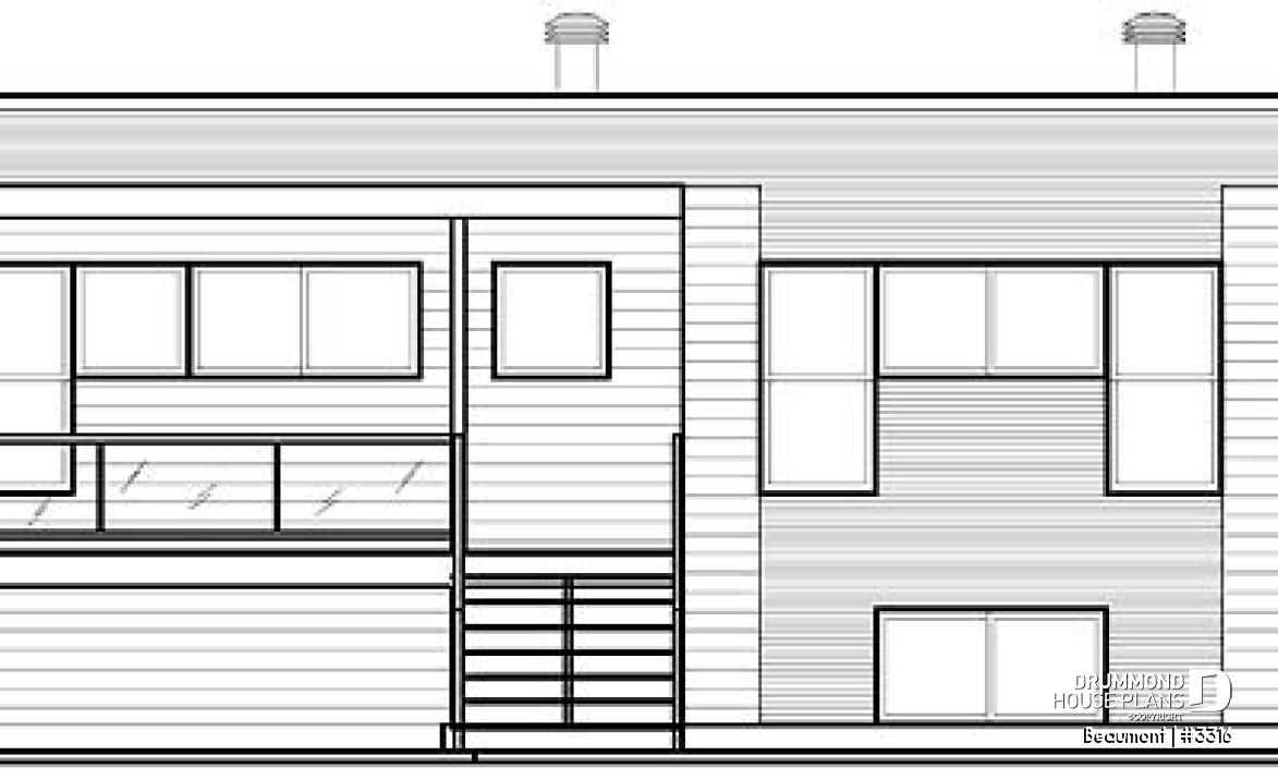 rear elevation - Beaumont