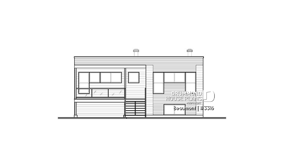 rear elevation - Beaumont