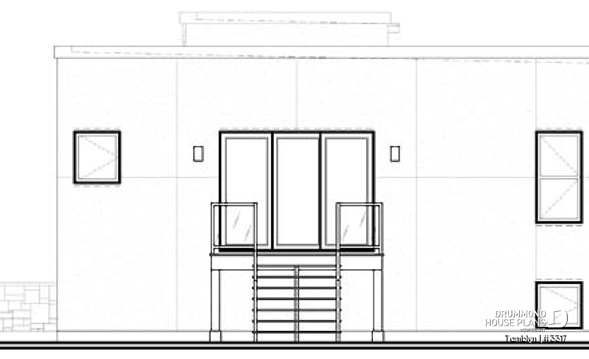 rear elevation - Tamblyn