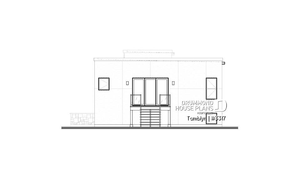 rear elevation - Tamblyn