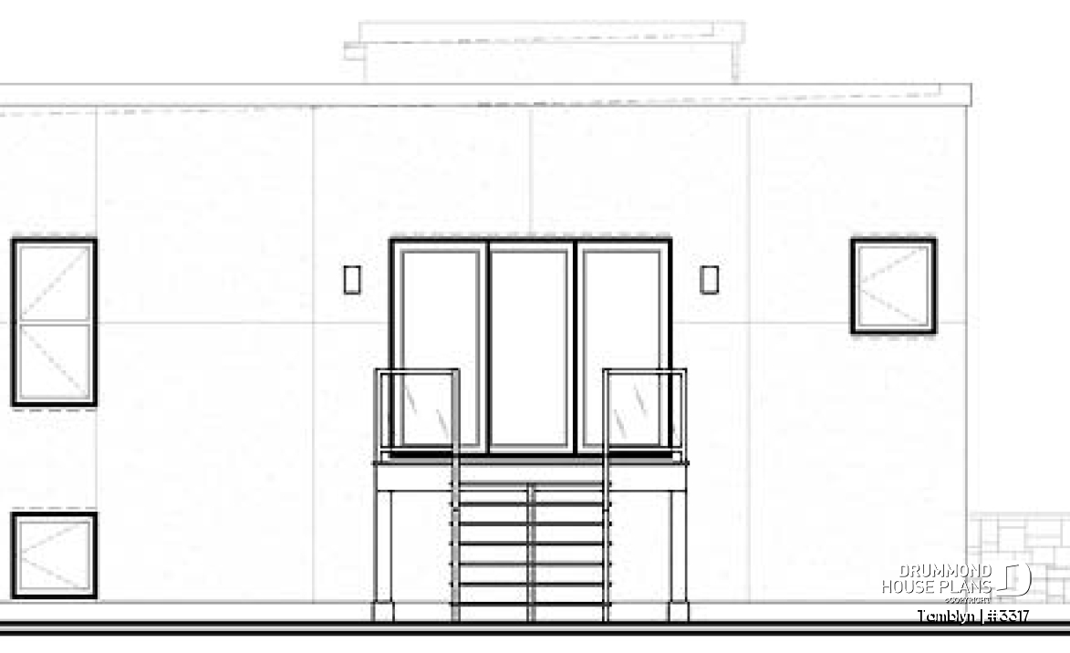 rear elevation - Tamblyn