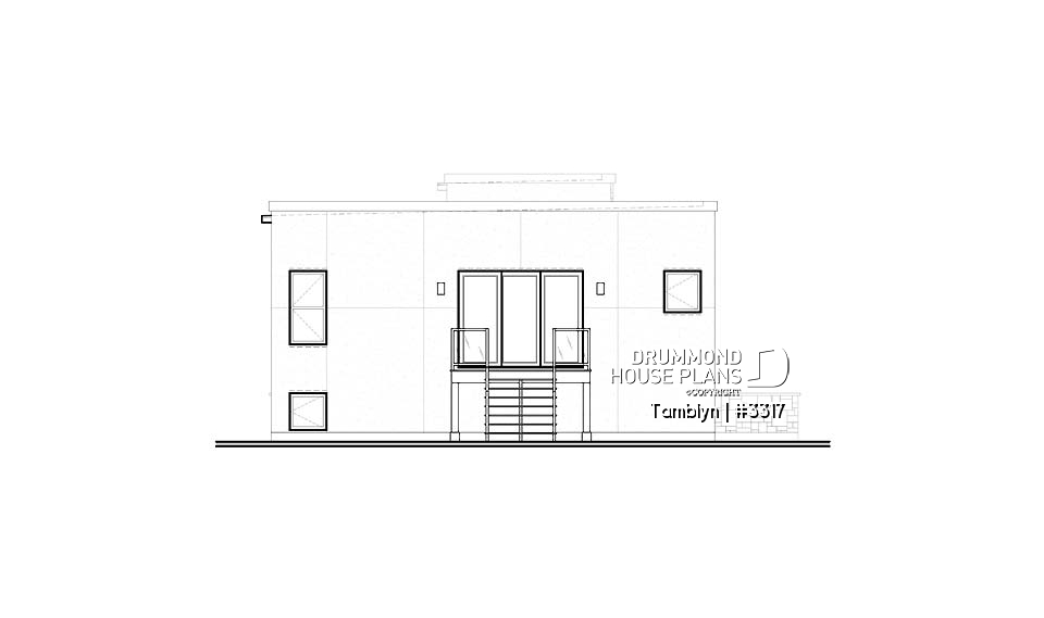 rear elevation - Tamblyn