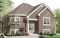 front - BASE MODEL - Affordable 3 to 4 split level house plan with a one-bedroom basement appartment - Avon 2