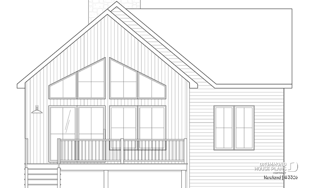 rear elevation - Newland