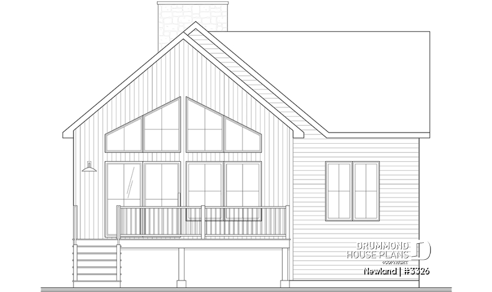rear elevation - Newland