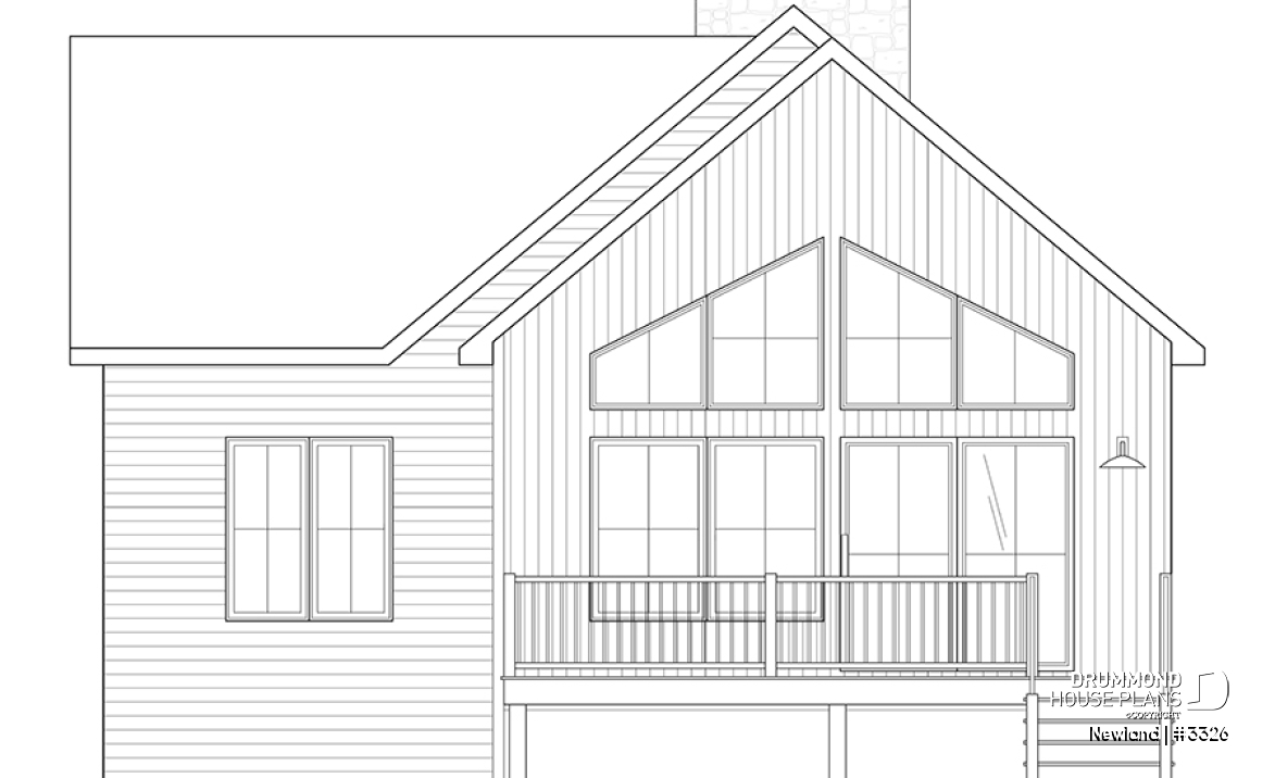 rear elevation - Newland